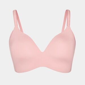 Knix wireless WingWoman Contour Bra Size 6 Rose water Color